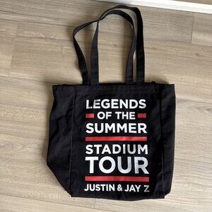 Legends Of The Summer Stadium‎ Tour Justin Timberlake & Jay Z Tote Bag